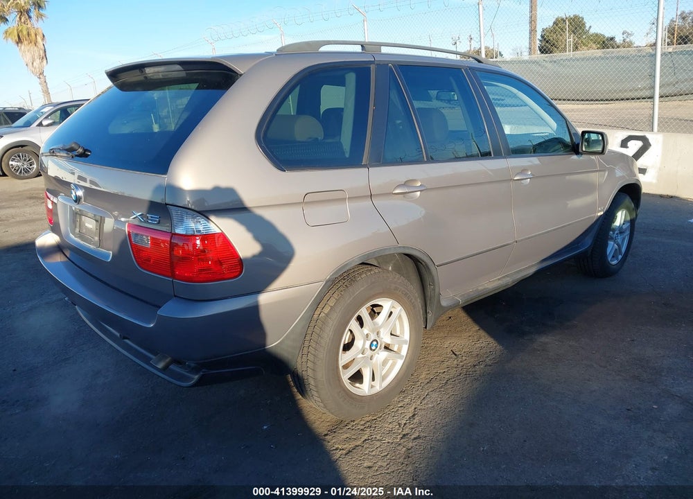 2005 BMW X5 3.0I VIN: 5UXFA13555LU48324