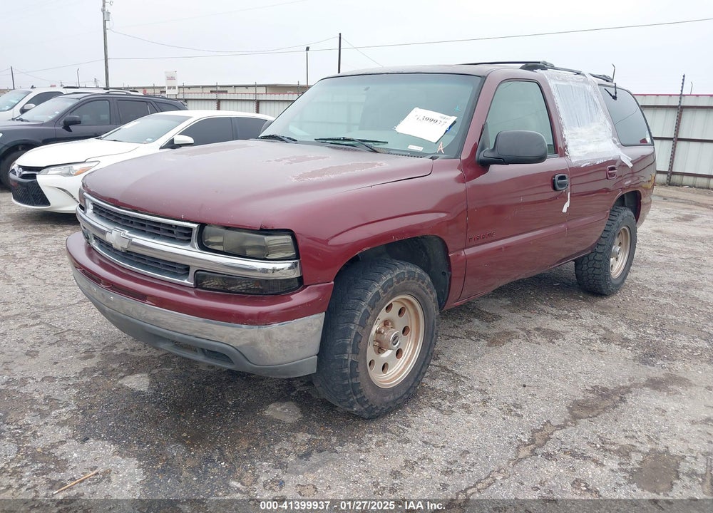 2002 CHEVROLET TAHOE LS VIN: 1GNEC13Z32R140031