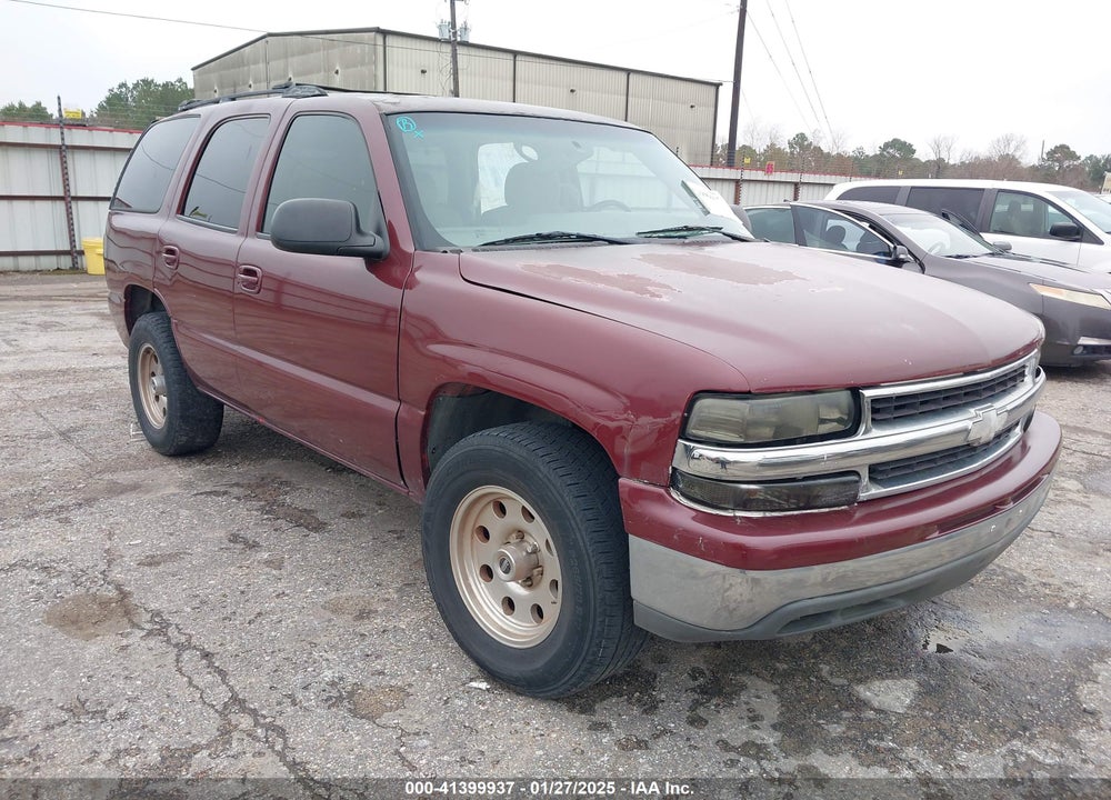 2002 CHEVROLET TAHOE LS VIN: 1GNEC13Z32R140031