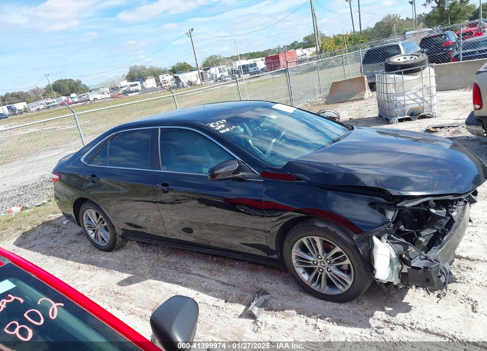 2015 TOYOTA CAMRY SE VIN: 4T1BF1FK9FU072737