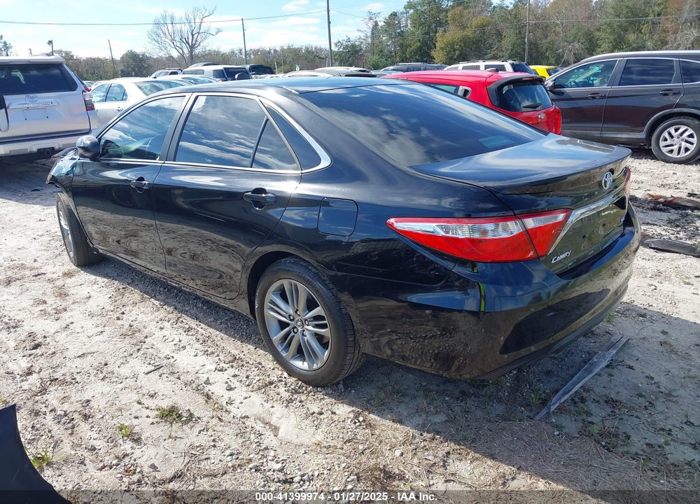 2015 TOYOTA CAMRY SE VIN: 4T1BF1FK9FU072737