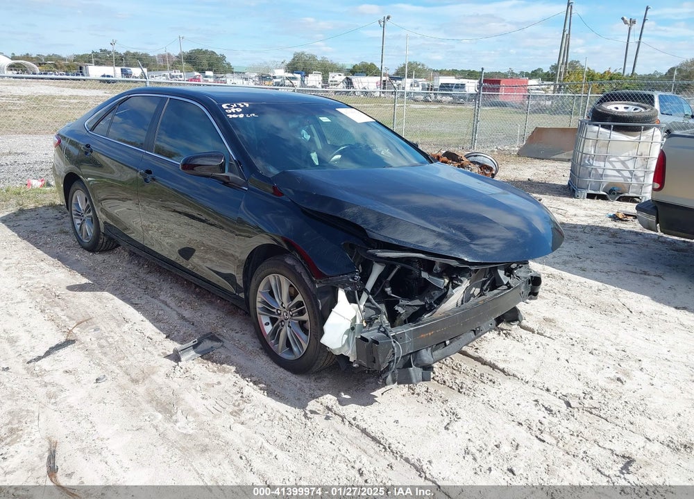 2015 TOYOTA CAMRY SE VIN: 4T1BF1FK9FU072737