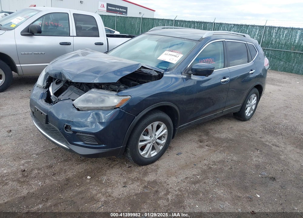 2016 NISSAN ROGUE SV VIN: 5N1AT2MV0GC868775