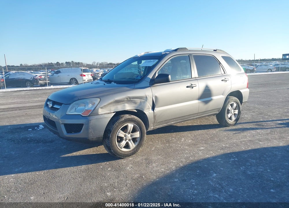 2010 KIA SPORTAGE LX VIN: KNDKG3A46A7703182