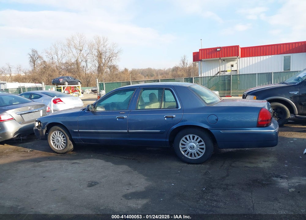 2007 MERCURY GRAND MARQUIS VIN: 2MEFM75V37X611212