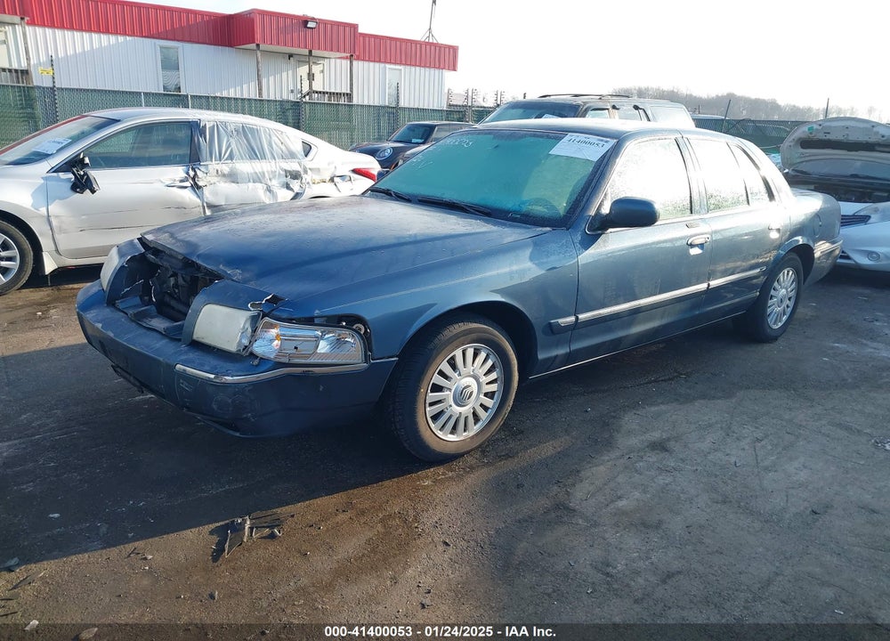 2007 MERCURY GRAND MARQUIS VIN: 2MEFM75V37X611212