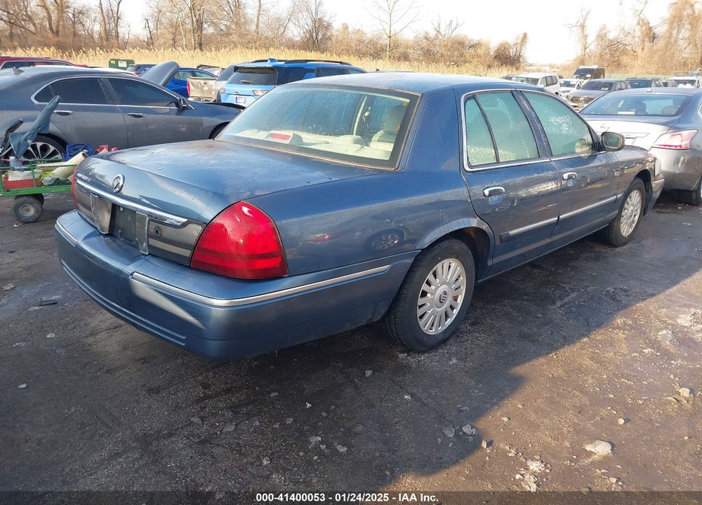 2007 MERCURY GRAND MARQUIS VIN: 2MEFM75V37X611212