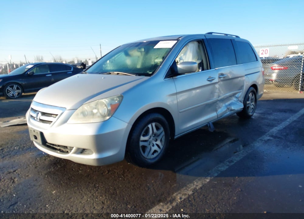 2006 HONDA ODYSSEY EX-L VIN: 5FNRL38786B021044