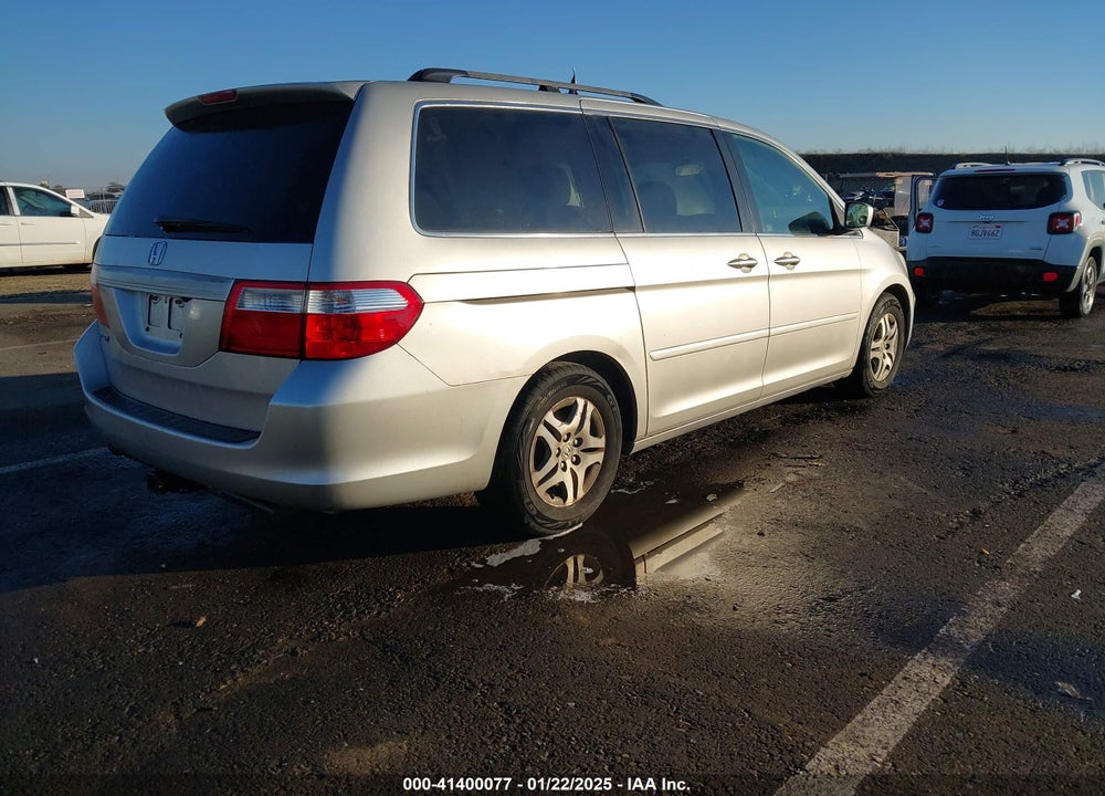 2006 HONDA ODYSSEY EX-L VIN: 5FNRL38786B021044