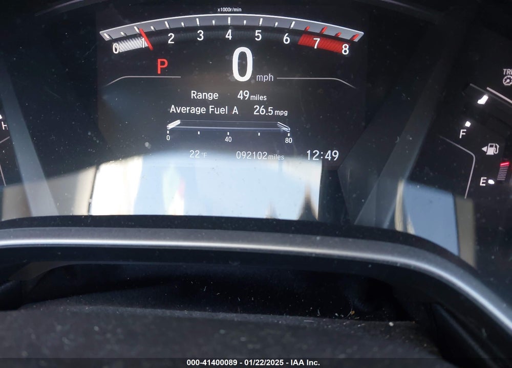 2019 HONDA CR-V TOURING VIN: 2HKRW2H93KH654890