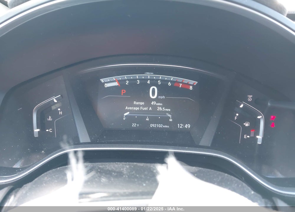 2019 HONDA CR-V TOURING VIN: 2HKRW2H93KH654890