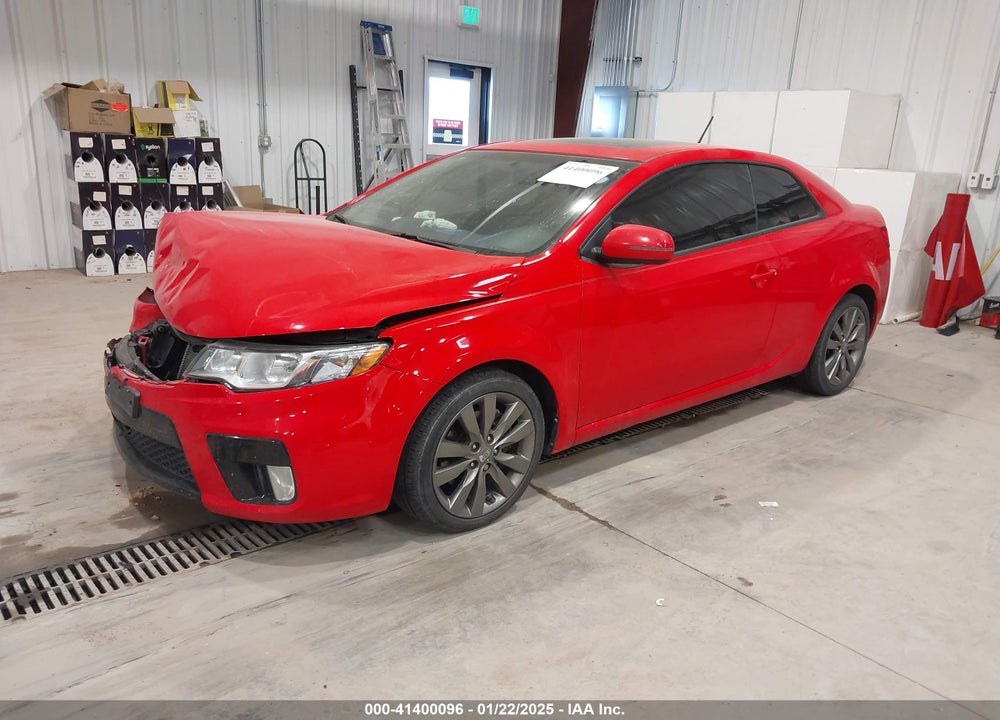 2012 KIA FORTE KOUP SX VIN: KNAFW6A37C5640831