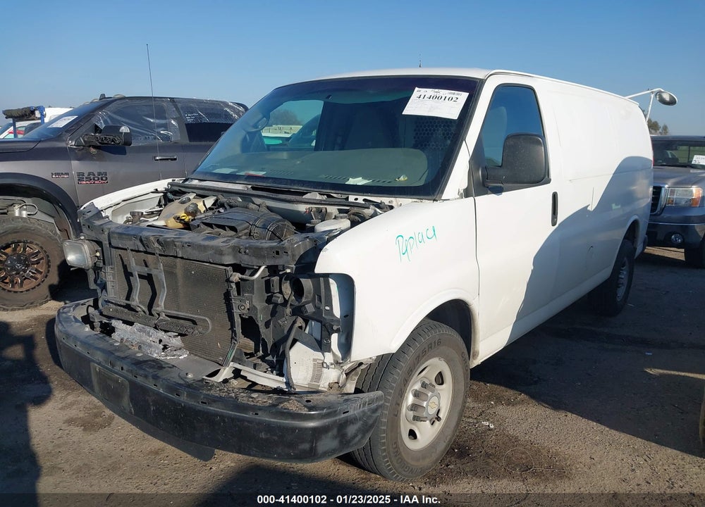 2012 CHEVROLET EXPRESS 2500 WORK VAN VIN: 1GCWGFCA9C1178971