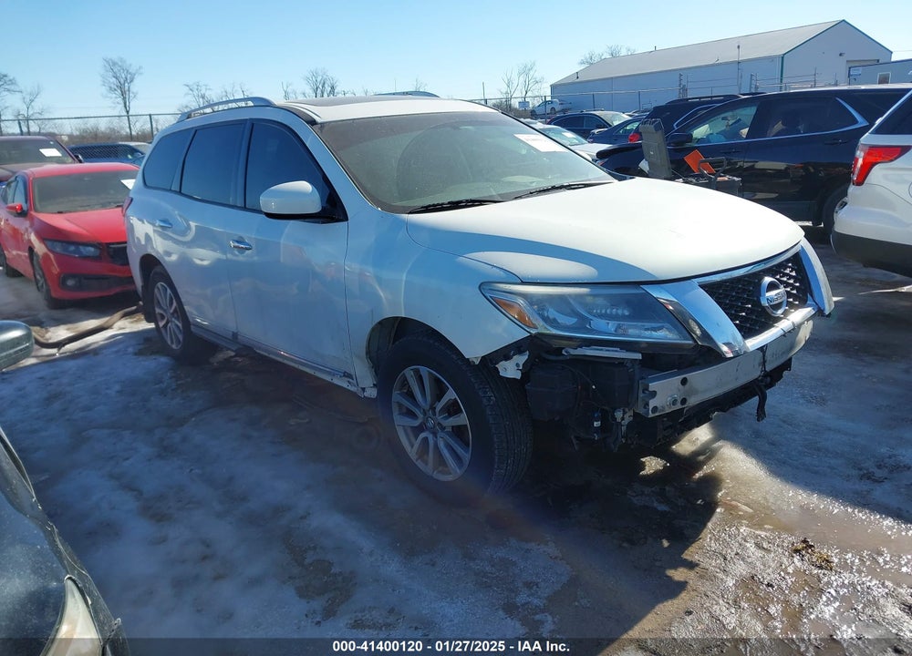 2014 NISSAN PATHFINDER SL VIN: 5N1AR2MMXEC730230