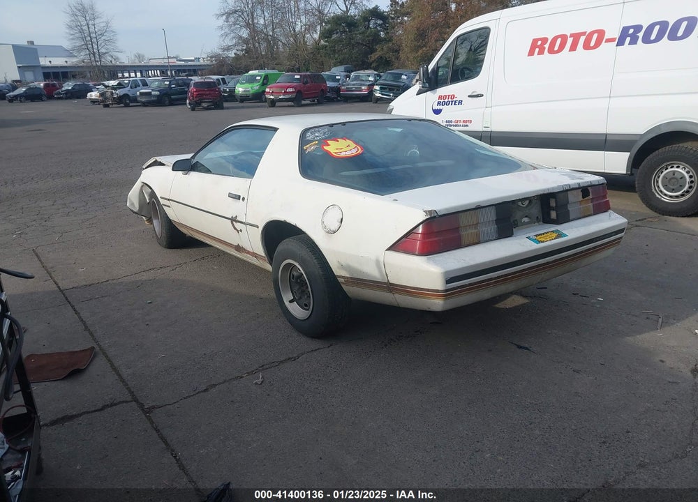 1984 CHEVROLET CAMARO VIN: 1G1AP87H1EL204122
