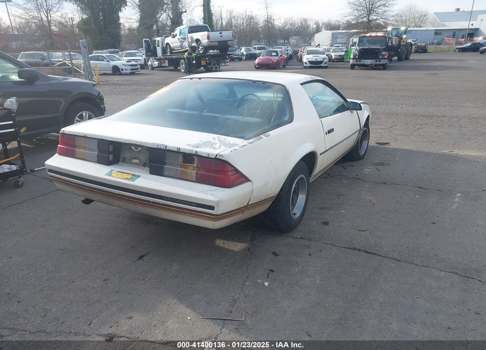 1984 CHEVROLET CAMARO VIN: 1G1AP87H1EL204122