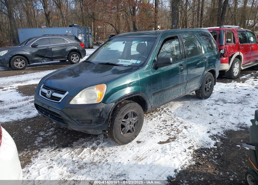 2002 HONDA CR-V LX VIN: SHSRD68432U000397