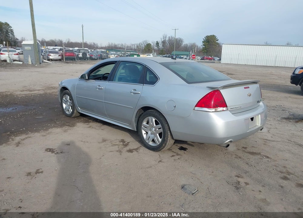 2012 CHEVROLET IMPALA LT VIN: 2G1WB5E39C1167611