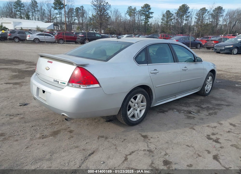 2012 CHEVROLET IMPALA LT VIN: 2G1WB5E39C1167611