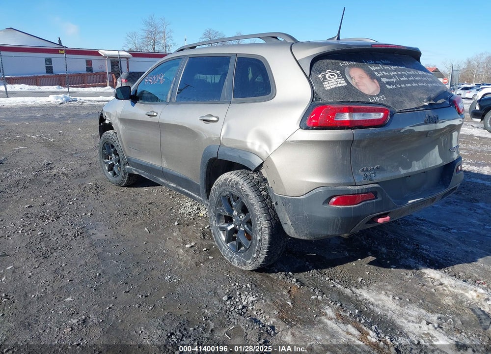 2017 JEEP CHEROKEE TRAILHAWK 4X4 VIN: 1C4PJMBS5HW605447