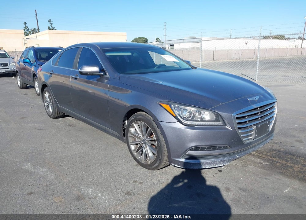 2015 HYUNDAI GENESIS 3.8 VIN: KMHGN4JEXFU100704