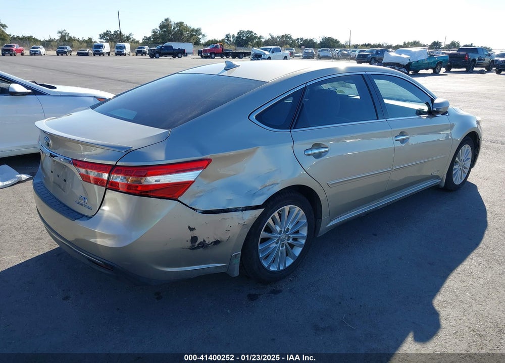 2015 TOYOTA AVALON HYBRID VIN: 4T1BD1EB8FU037890