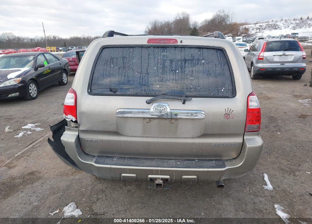 2006 TOYOTA 4RUNNER SR5 V6 VIN: JTEBU14R860103019
