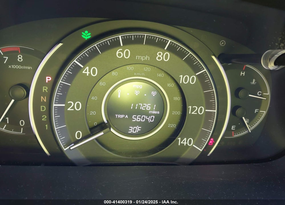 2012 HONDA CR-V LX VIN: 2HKRM4H36CH605407
