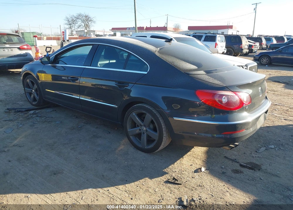 2012 VOLKSWAGEN CC LUX VIN: WVWHN7ANXCE508846