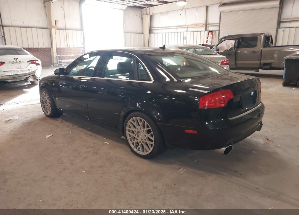 2008 AUDI A4 2.0T VIN: WAUDF78E98A042940