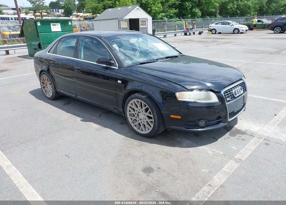 2008 AUDI A4 2.0T VIN: WAUDF78E98A042940
