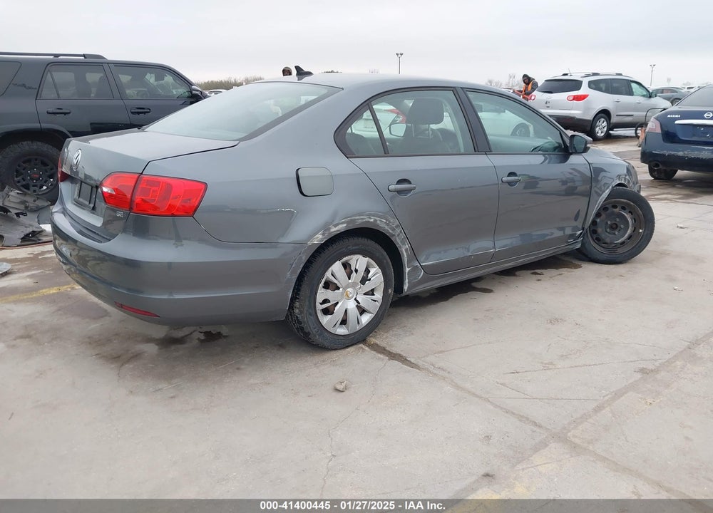 2014 VOLKSWAGEN JETTA VIN: 3VWD17AJ0EM243307
