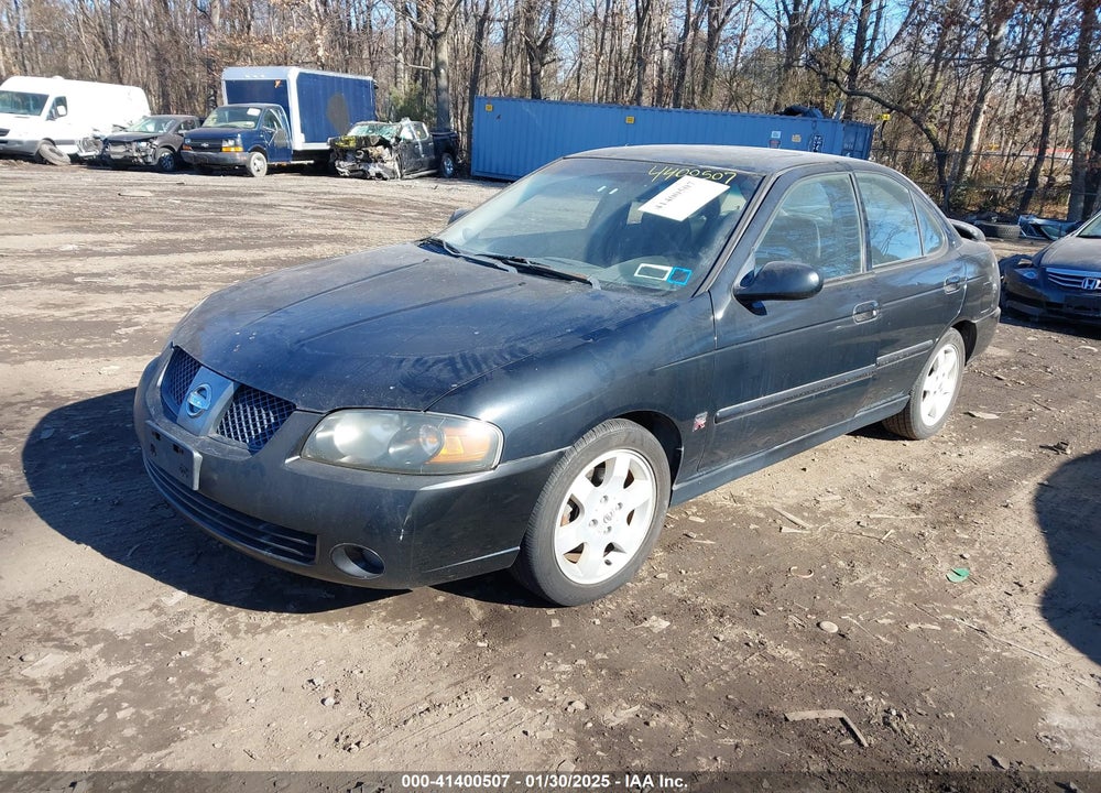 2005 NISSAN SENTRA SE-R VIN: 3N1AB51D15L489907