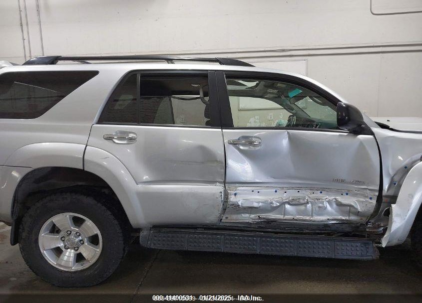 2006 TOYOTA 4RUNNER SR5 V6 VIN: JTEBU14R260083222