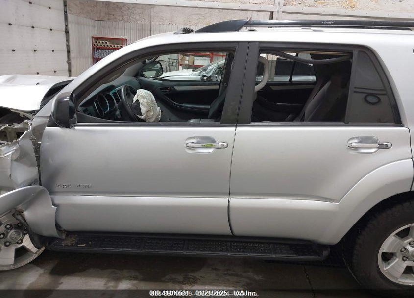 2006 TOYOTA 4RUNNER SR5 V6 VIN: JTEBU14R260083222