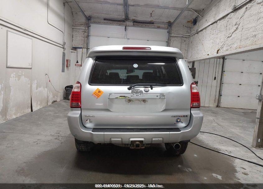 2006 TOYOTA 4RUNNER SR5 V6 VIN: JTEBU14R260083222