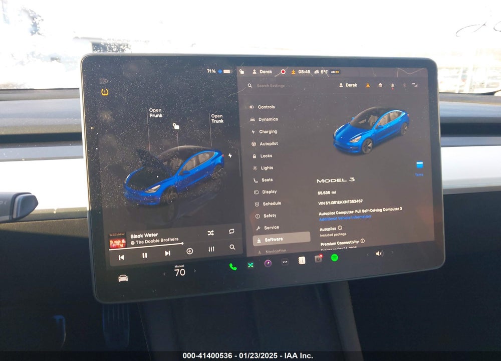 2022 TESLA MODEL 3 VIN: 5YJ3E1EAXNF352467