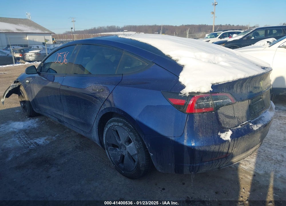2022 TESLA MODEL 3 VIN: 5YJ3E1EAXNF352467
