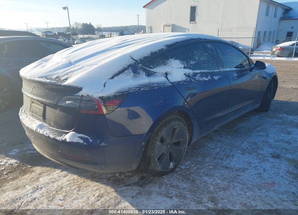 2022 TESLA MODEL 3 VIN: 5YJ3E1EAXNF352467