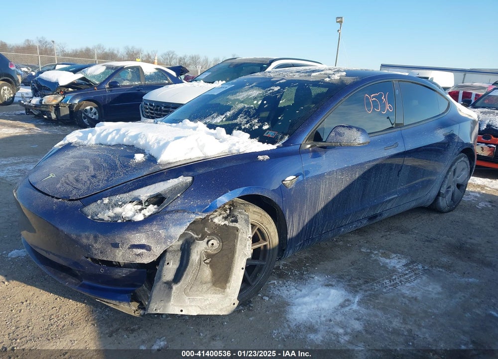 2022 TESLA MODEL 3 VIN: 5YJ3E1EAXNF352467