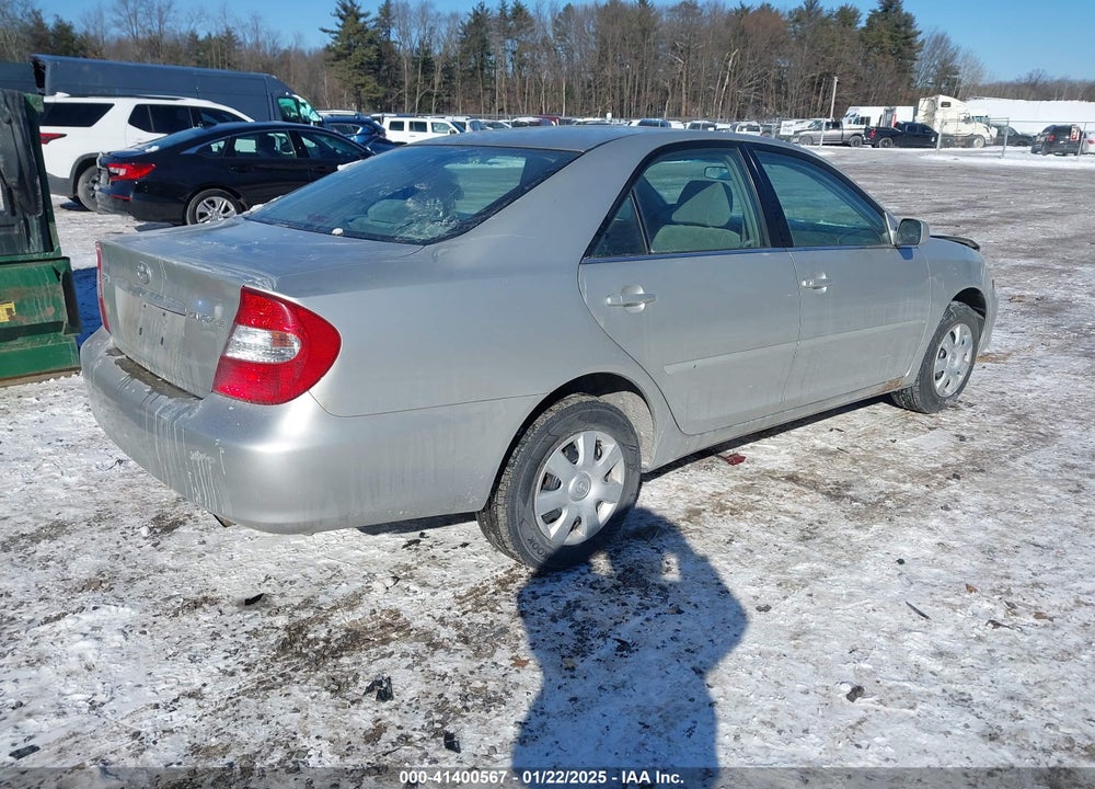 2002 TOYOTA CAMRY LE VIN: 4T1BE32K32U538094