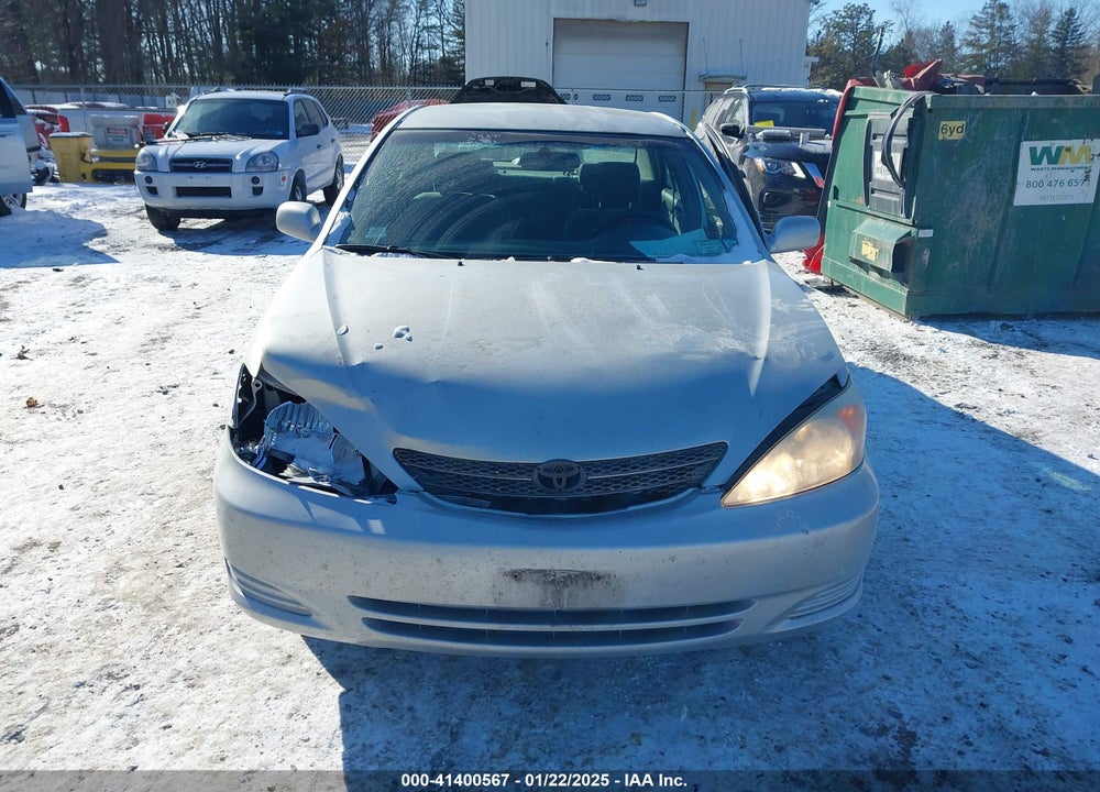 2002 TOYOTA CAMRY LE VIN: 4T1BE32K32U538094