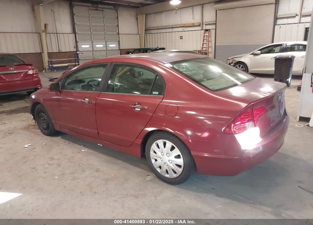 2008 HONDA CIVIC LX VIN: 1HGFA16588L071605