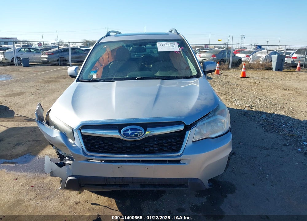 2015 SUBARU FORESTER 2.5I PREMIUM VIN: JF2SJAFC5FH523992