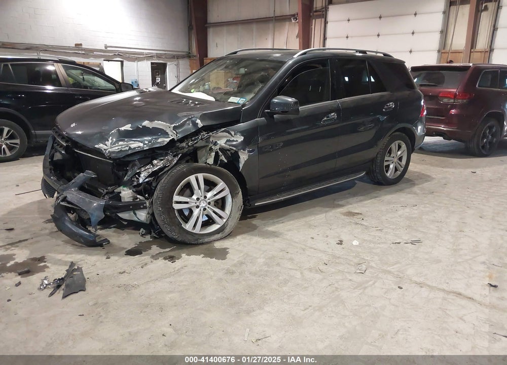 2014 MERCEDES-BENZ ML 350 4MATIC VIN: 4JGDA5HB4EA317813