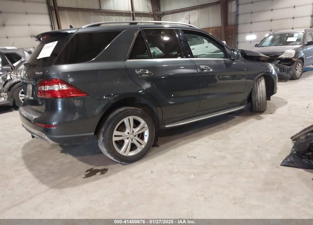 2014 MERCEDES-BENZ ML 350 4MATIC VIN: 4JGDA5HB4EA317813