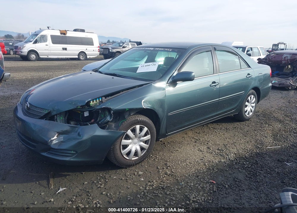 2004 TOYOTA CAMRY LE VIN: 4T1BE30K44U305606