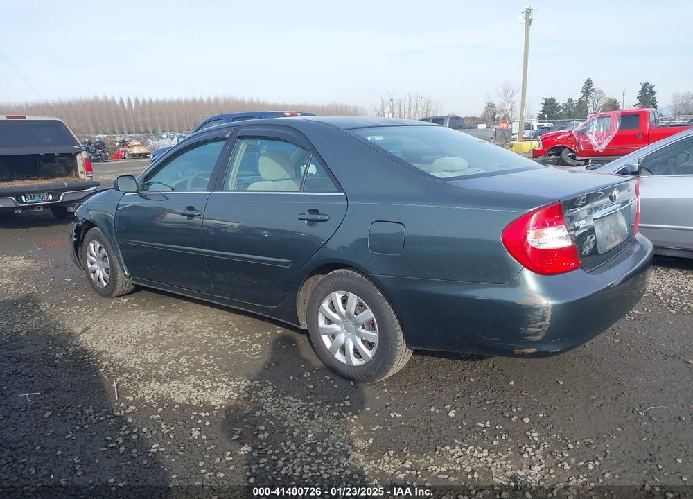 2004 TOYOTA CAMRY LE VIN: 4T1BE30K44U305606