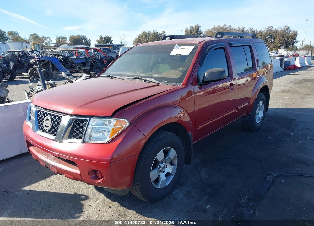2006 NISSAN PATHFINDER S VIN: 5N1AR18U26C670207