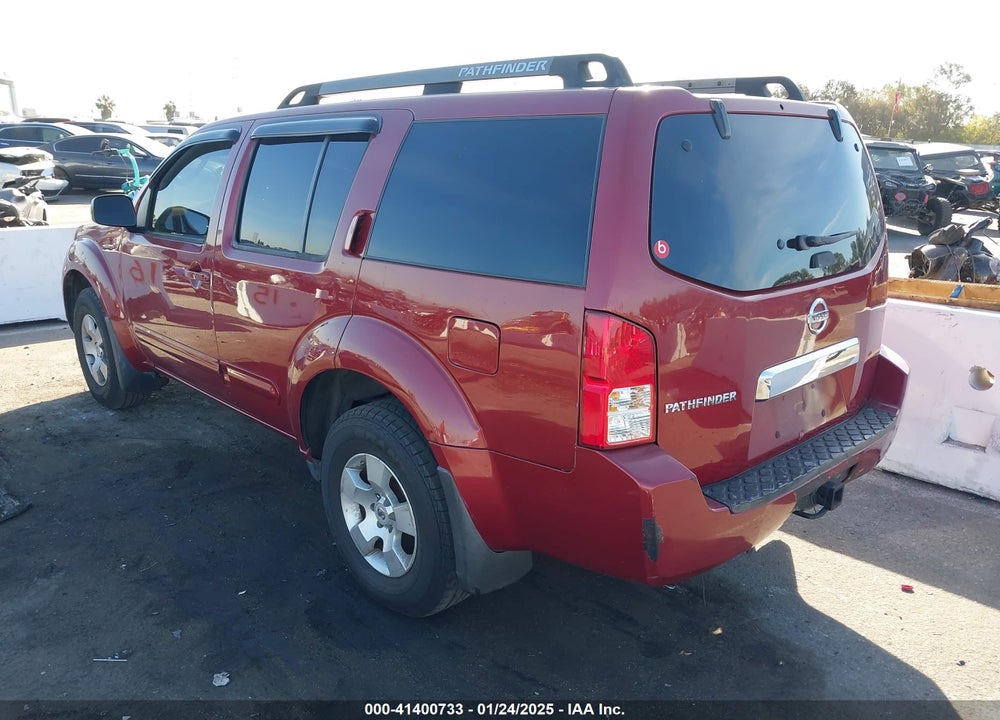2006 NISSAN PATHFINDER S VIN: 5N1AR18U26C670207